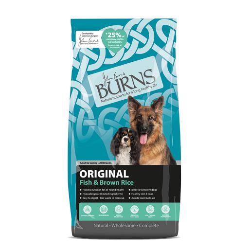 Burns Fish & Brown Rice Complete Adult Dog Food