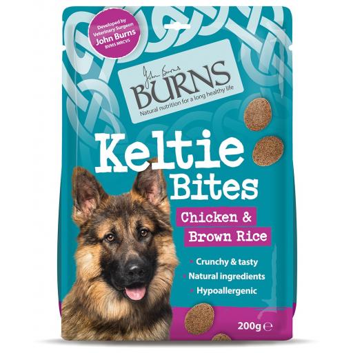 Burns Keltie Bites Chicken & Brown Rice Treats 200g